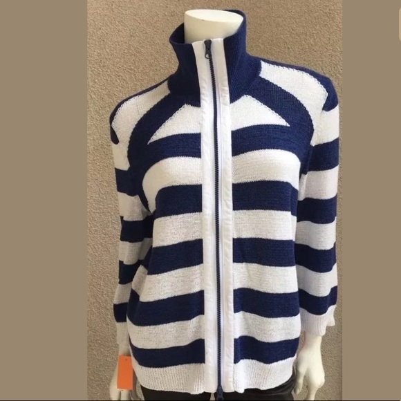 Rene woman zip up knit jacket - Picture 1 of 4